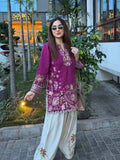 Women's Premium Embroidered Kurti Harem Pant Set | Designer Ethnic Co-Ord Set | Party, Festive & Casual Wear
