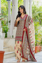 VINTAGE BLOOM FARSHI SUIT SET